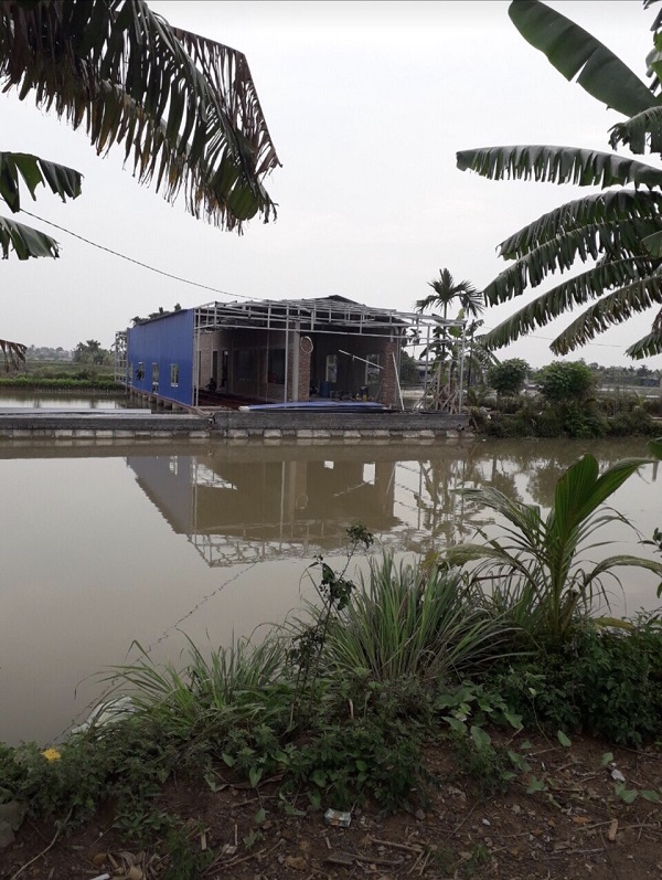 Kiến Thụy – Hải Phòng: Xuất hiện nhiều công trình xây dựng trên đất nông nghiệp