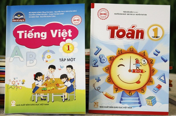 Mẫu sách toán, Tiếng việt của NXB Giáo dục Việt Nam được phê duyệt