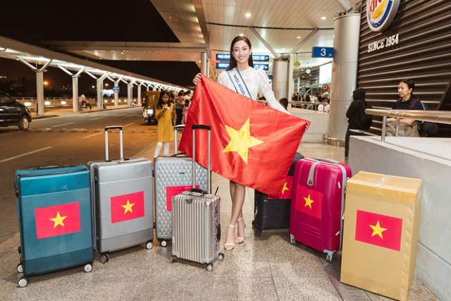 Hoa hậu Lương Thùy Linh: Lên đường sang Anh quốc tới với Miss World 2019