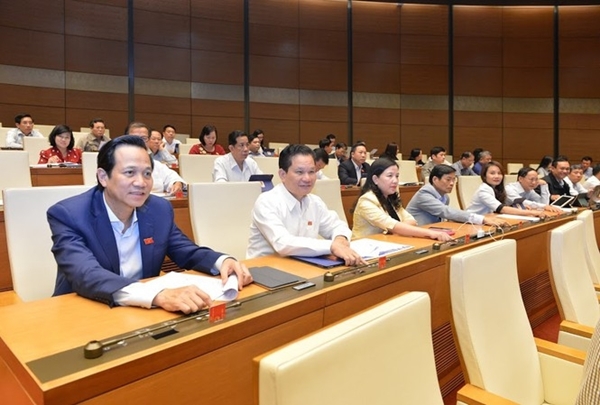 Quốc hội biểu quyết thông qua nhiều dự luật, nghị quyết quan trọng