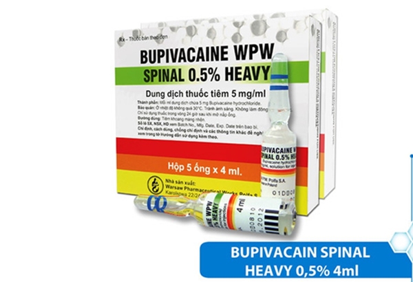 Cục Quản lý Dược yêu cầu thay thế thuốc Bupivacaine WPW Spinal Heavy 0,5%