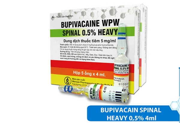 Thay thế thuốc Bupivacaine sau khi có 2 trường hợp tử vong