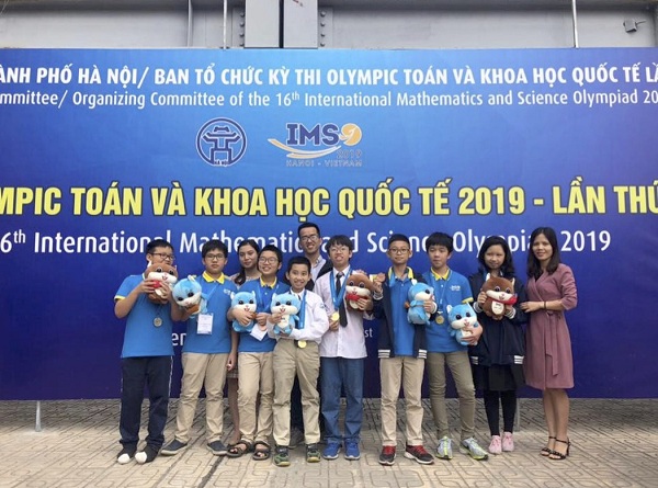 Cơn mưa huy chương từ cuộc thi IMSO 2019 : Ghi dấu thành tích xuất sắc của học sinh Trường Newton