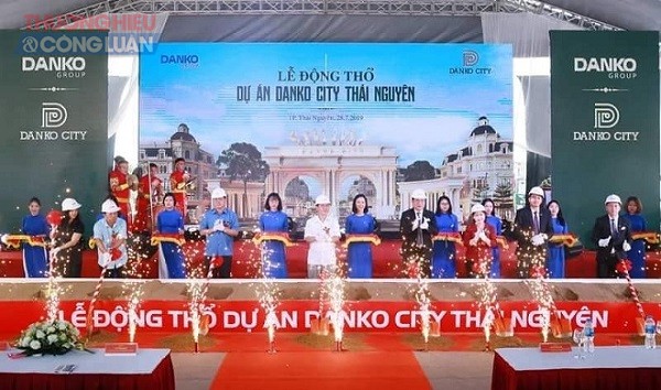 Dự &aacute;n khu nh&agrave; ở Cao Ngạn (Danko City) được khởi c&ocirc;ng ng&agrave;y 28/7/2019 dưới sự chứng kiến của &ocirc;ng Vũ Hồng Bắc - Chủ tịch UBND tỉnh Th&aacute;i Nguy&ecirc;n