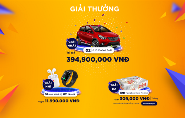 Online Friday - Ngày mua sắm trực tuyến lớn nhất Việt Nam 2019 sẽ diễn ra vào 6/12