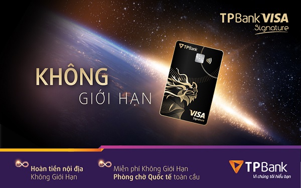 Khách hàng được hưởng nhiều trải nghiệm đặc quyền xứng tầm với thẻ TPBank Visa Signature