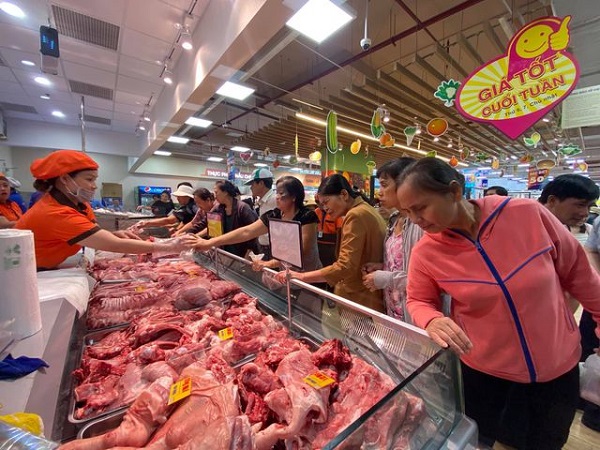 Hiện giá nhập khẩu thịt gà khoảng 19.800 đồng/kg