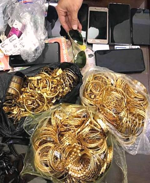 Tang vật vụ &aacute;n được thu giữ