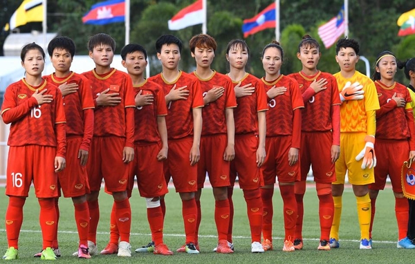 Đội tuyển nữ Việt Nam giành HCV Sea Games 2019