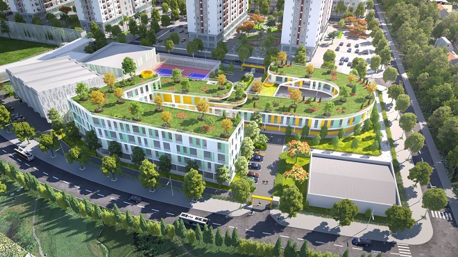 Tiện ích – át chủ bài gia tăng giá trị Him Lam Green Park
