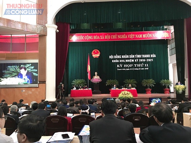 Khai mạc kỳ họp thứ 11 Hội đồng nhân dân tỉnh Thanh Hóa khóa XVII