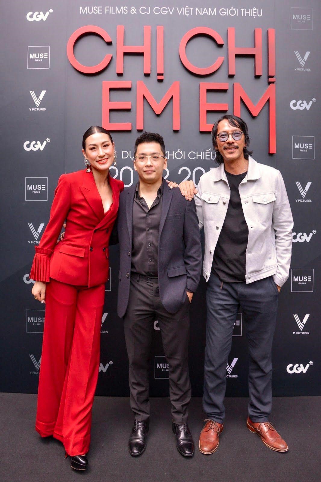 Nhà sản xuất Will Vũ cùng Đạo Diễn Kathy Uyên và Nhà sản xuất Timothy Linh Bùi