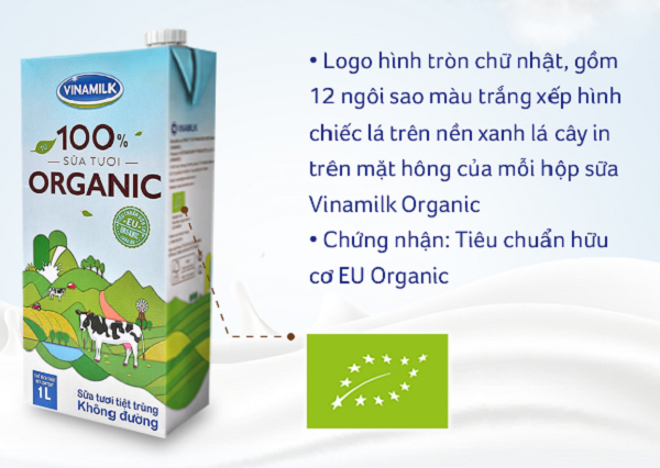 Sữa tươi Vinamilk 100% Organic đ