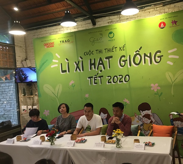 Họp báo thông tin về cuộc thi thiết kế Lì xì hạt giống Tết 2020