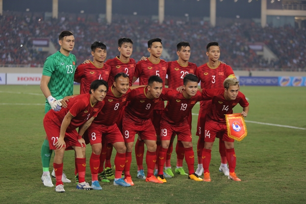 ĐT Việt Nam kết thúc năm 2019 với vị trí số 1 Đông Nam Á