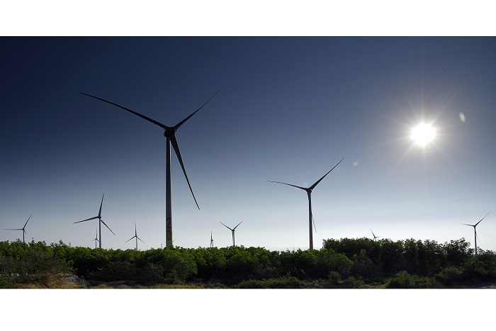 Điện gió được Trungnam Group đầu tư với quy mô và công nghệ hàng đầu