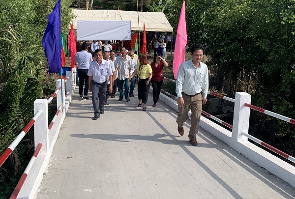 Hậu Giang: Khánh thành Cầu Sông Lá ở trước thềm năm mới