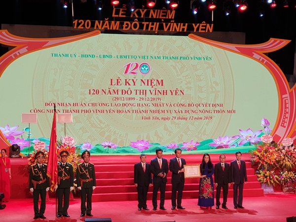 Vĩnh Phúc: Kỷ niệm 120 năm đô thị Vĩnh Yên xây dựng và phát triển