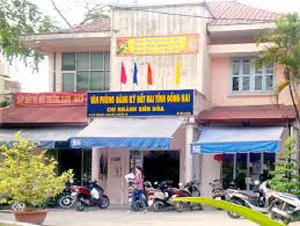 Trụ sở Văn phòng Đăng ký đất đai tỉnh Đồng Nai