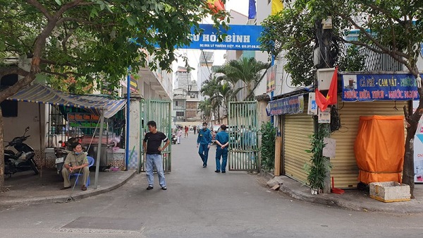 TP.HCM: Phong tỏa chung cư Hòa Bình