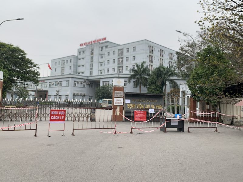 Quảng Ninh: Phong toả tạm thời Bệnh viện Lao và Phổi Quảng Ninh
