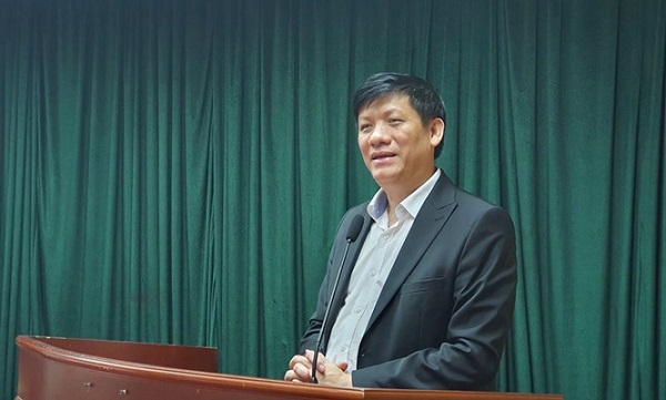 Thứ trưởng Nguyễn Thanh Long phát biểu tại cuộc họp