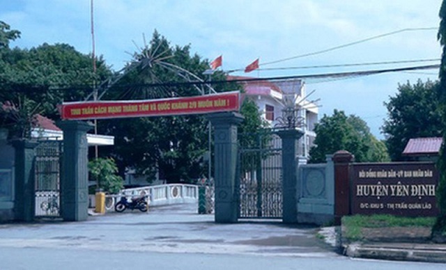 Trụ sở UBND huyện Yên Định (Thanh Hóa)