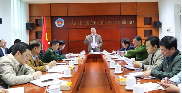 Phó chủ tịch UBND tỉnh Lạng Sơn, Nguyễn Công Trưởng chỉ đạo tại buổi làm việc