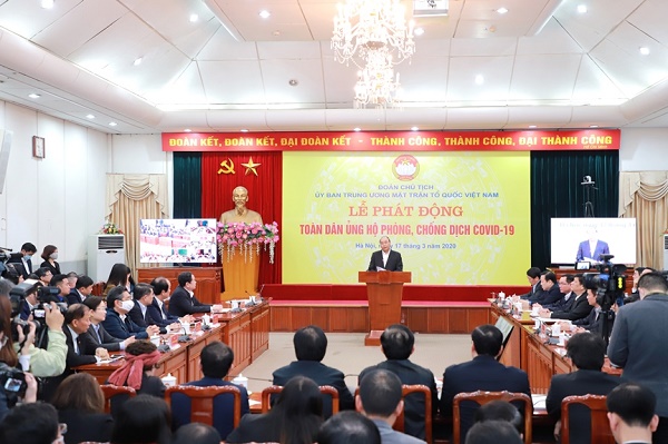 Thủ tướng Chính Phủ Nguyễn Xuân Phúc phát biểu tại buổi Lễ
