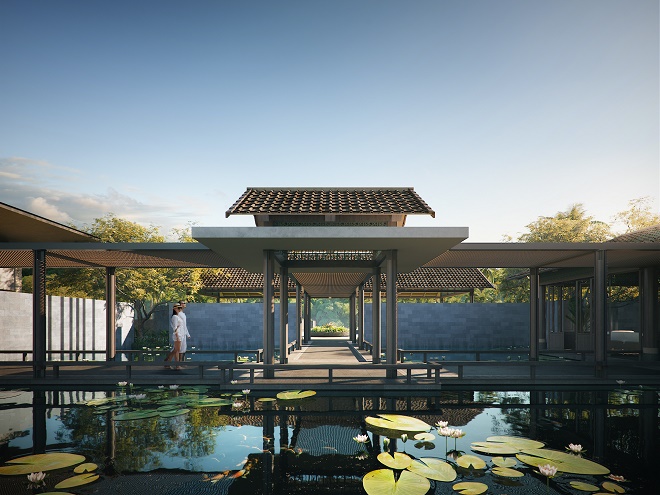 Kiến trúc mang cảm hứng từ ngôi nhà truyền thống Việt Nam