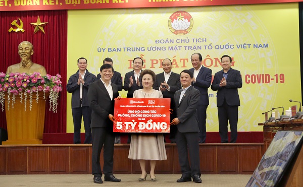 SeABank và Tập đoàn BRG chung tay hỗ trợ phòng, chống dịch Covid-19