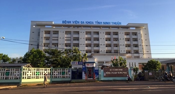 Bệnh nhân Th. đang được cách ly điều trị tại Bệnh viện Đa khoa Ninh Thuận