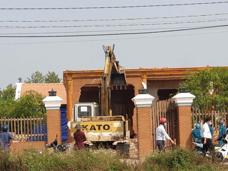 Đồng Nai: Cưỡng chế công trình xây dựng trái phép trên đất nông nghiệp