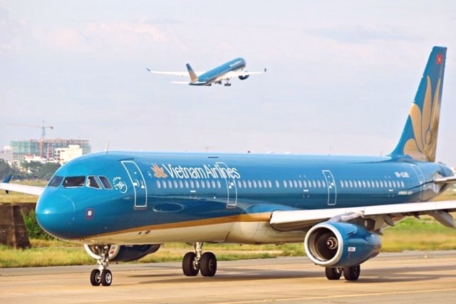 Máy bay của Vietnam Airlines