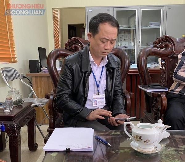Ông Nguyễn Bá Canh Chủ tịch xã UBND xã Long Châu