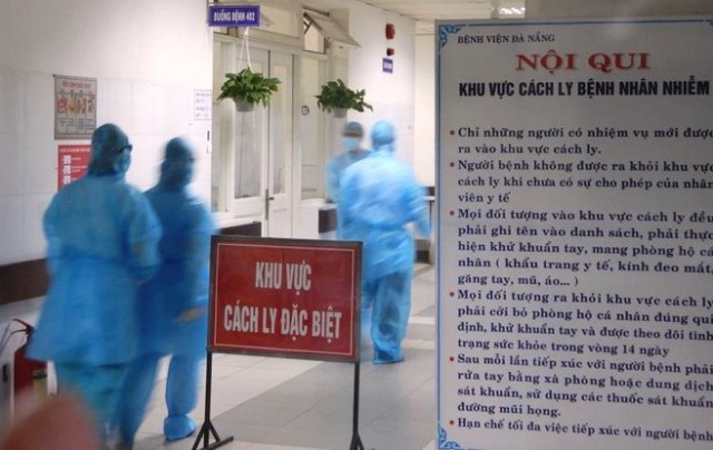 Đà Nẵng:Bệnh nhân thứ 122 đã được chủ động cách ly