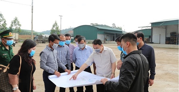 Lãnh đạo tỉnh Lạng Sơn kiểm tra công tác phòng, chống dịch Covid-19 tại cửa khẩu Chi Ma