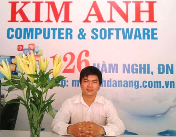 Anh Nguyễn Kim Anh – Chủ cửa hàng Kim Anh Computer.