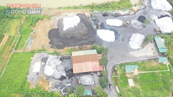 Cơ sở sản xuất than của Công ty than Thanh Hóa tại Cảng Lễ Môn (TP Thanh Hóa) hoạt động trái mục đích, gây ô nhiễm môi trường