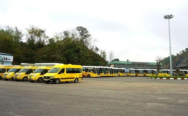 Lào Cai dừng hoạt động vận tải hành khách nội tỉnh để phòng, chống dịch Covid-19.