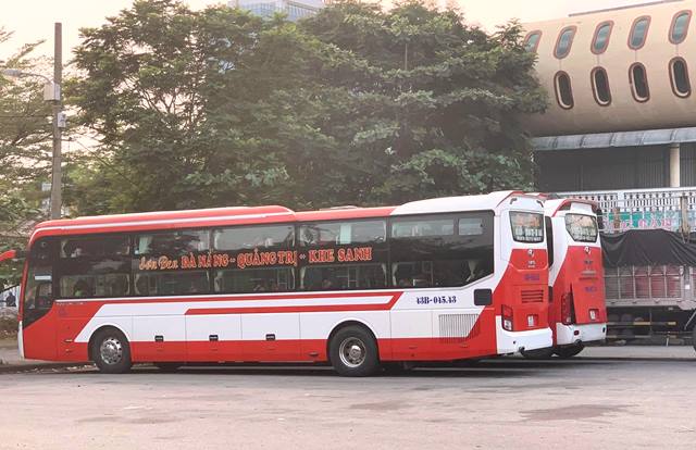 Các nhà xe tuyến Lao Bảo- Đà Nẵng đã dừng