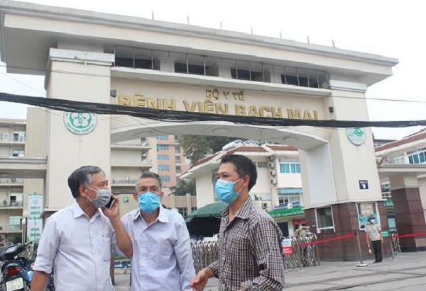 Đã thực hiện cách ly, xét nghiệm toàn bộ người liên quan khả năng nhiễm Covid-19 ở Bệnh viện Bạch Mai