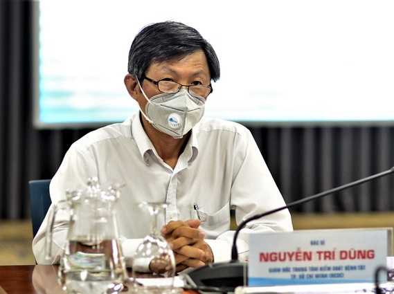 ông Nguyễn Trí Dũng, Giám đốc trung tâm kiểm soát bệnh tật TP.HCM (HCDC)