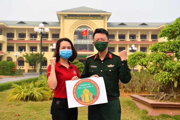 Agribank đồng hành cùng các “chiến sỹ” nơi tuyến đầu chống dịch