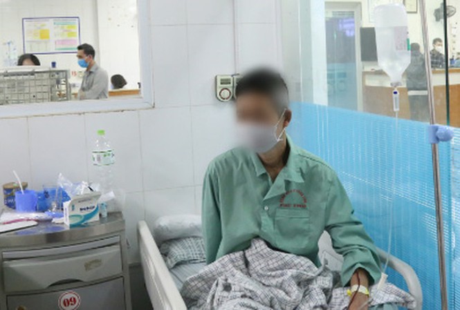 Bệnh nhân điều trị tại Bệnh viện đa khoa tỉnh Phú Thọ.