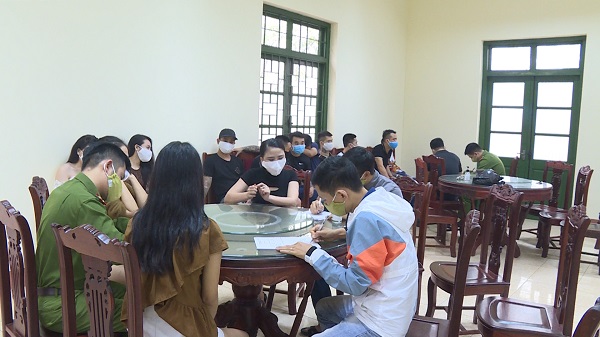 Phú Thọ: Bắt giữ 17 đối tượng tụ tập, sử dụng ma túy trong Khách sạn Lâm Anh