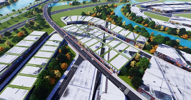Phối cảnh dự &aacute;n của C&ocirc;ng ty CP Trung Nam (Trung Nam Group) đề xuất