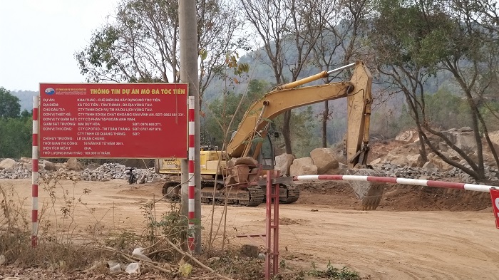Bà Rịa -Vũng Tàu: Cần làm rõ việc khai thác đá của công ty TNHH Thương mại và Du lịch Vũng Tàu