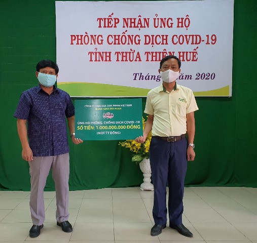 Carlsberg Việt Nam ủng hộ các tỉnh miền Trung 2 tỉ đồng, chống dịch COVID-19