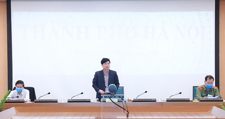 Phó Chủ tịch UBND TP Ngô Văn Quý phát biểu đóng góp ý kiến tại Hội nghị